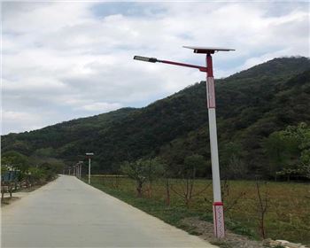 青海新農村太陽能路燈-青海隴南路燈項目